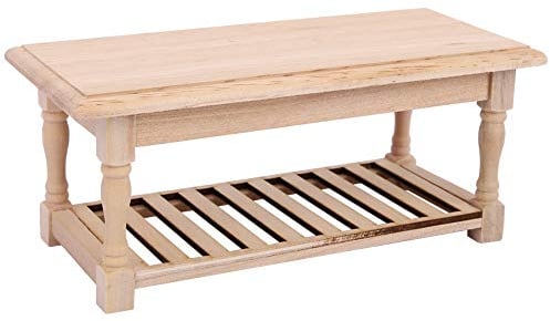 1:12 Puppenhaus Miniatur Zubehör Holztisch Plain Dessert Tisch Küche Dekoration für Puppenhaus Kinder Rollenspiele Spielzeug für Mädchen