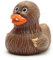 Duckshop I Badeente Whooping I Spa-Wars Quietscheente L: 8 cm I inkl. Quietscheentchen-Schlüsselanhänger im Set I Geschenk Science-Fiction Fans I Präsent Sammler