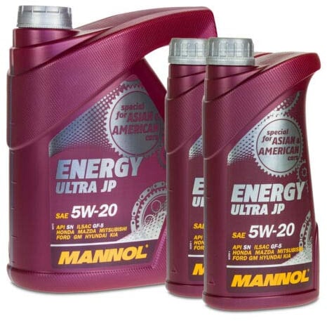 4 + 2 (6 Liter), MANNOL ENERGY ULTRA 5W-20 WSS-M2C MOTORÖL