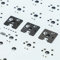 Mechanical Keyboard Switch Film 120pcs, Hot Plug Film Noise Dampener Foam Shaft Pad Switch Film Sticker for Gaming Keyboard (EVA)