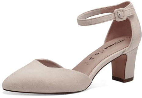 Tamaris Damen Pumps Vegan beige 41