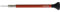 KD89 Horotec MSA01.020 - Tournevis d'horloger en Aluminium éloxé, tête Ergonomique en Pom et mèche Interchangeable en Acier Inoxydable (1.20mm)