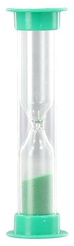 ROBAUN Sablier en plastique - 30 sec/1 min/2 min/3 min/5 min/10 minutes - Compte à rebours pour la cuisine