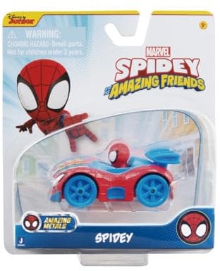 Spidey and His Super Friends SNF0231 Metal Vehicle Iron Man, Toy from 3 Years