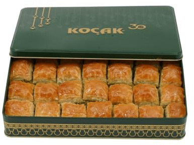 Kocak Türkische berühmte spezielle Wüste trockenes Baklava (1,1 lb-500gr)