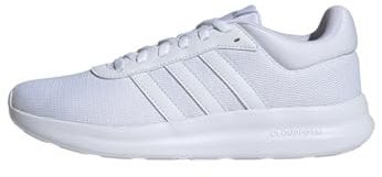adidas Women's LITE Racer 4.0 Shoes, Cloud White/Cloud White/Grey Two, 5 UK