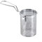 Food Strainer, Mesh Pasta Basket with Handle, Pasta Strainer Stainless Steel Mesh Spider Strainer for Pasta Noodle Dumpling(C)