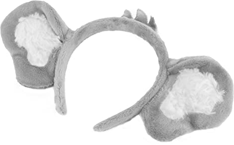ibasenice 1stk Koala-stirnband Lustige Party-kopfbedeckung Tierohren Haarbügel Cosplay Haarreif Koala- Kopfband Haarband Mit Koala-ohren Tierohren Stirnband Kleid Polyester Fräulein Perle