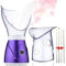 Apstour FS 60 Purple Sauna facial, vaporisateur facial pour les soins cosmétiques du visage, ouvre les pores et hydrate, vapeur bienfaisante, convient aussi pour l'aromathérapie et l'inhalation