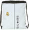 Real Madrid - Saco Plano - 40 CM - Productos Oficiales con Licencia - En blanco o negro - Primera y Segunda Equipacion - Temporada 24/25 (BLANCO)
