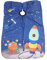 Kids Hair Cutting Cape Barber and Neck Duster Brush Cartoon Hairdresser Apron with Adjustable Closure Children Hairdressing Gown Shop for Salon Supplies