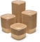 London Coffee Cups 1250ml Square Disposable Food Containers With Lids, Kraft Food Containers with Lids, Perfect For Restaurant Takeaway, Street Food, Party, Salads, Lunch Meal (1250ml, Case of 50)