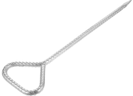 ifundom Heavy Duty Galvanized Steel Tent Stake Reusable Camping Nail for Beach Canopy Gazebo and Tarp Durable Strong Design for Windy Conditions Outdoor Stake