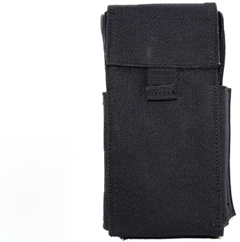 AQ zxdc Tattico calibro 12, custodia for munizioni, porta proiettili da 25 colpi, marsupio Molle, accessori da caccia(Black)