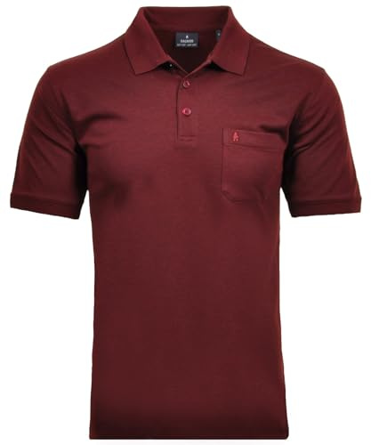 RAGMAN Herren Softknit-Polo Uni, mit Brusttasche