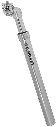 Humpert Unisex – Erwachsene Sattelstütze-2206734600 Teleskop-Sattelstütze, Silber, Einheitsgröße