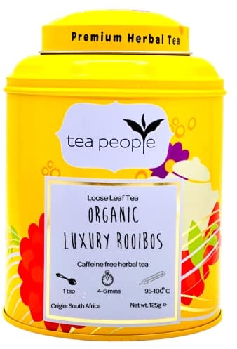 Tea People Organic Luxury Rooibos Loose Tea Caddy 125g