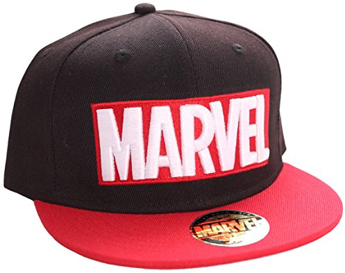 Marvel Unisex Cap, Gr. One size (Herstellergröße: Taille unique), Rosa/Schwarz