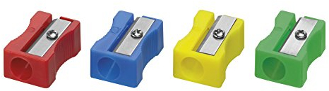 Westcott E-14207 00-I - Sacapuntas Simple de Plástico, 20 Unidades