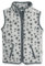 Playshoes Gilet in pile, Piano da esterno Unisex - Bambini e ragazzi, stelle grigie, 92