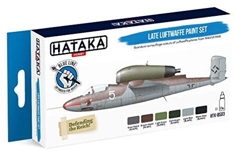 Hataka Late Luftwaffe Paint Set # BS03