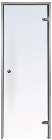 Porte pour Hammam professionnelle transparente 90 x 190 cm