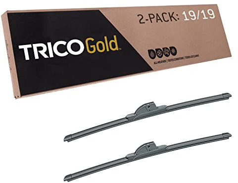 TRICO Gold 48,9 cm 2 Stück Automotive Ersatz Scheibenwischer Wischerblätter für My Car (18-1919)