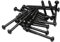 Musiclily Basic 3x35mm Metall Metrisches Gewinde Bass Tonabnehmer Befestigungs Schrauben für Fender P-Bass und J-Bass Pickups, Schwarz (20er Set)