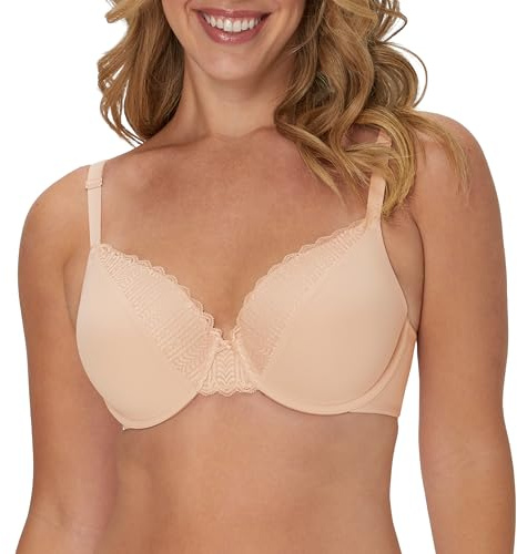Maidenform womens Comfy Soft Full Coverage Underwire 09404 T Shirt Bra, Sandshell, 38D US
