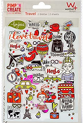 walther design Sticker TravelPIMP AND CREATE ST7001