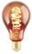 EGLO E27 Lampe dimmbar, Spiral LED Glühbirne, Vintage Deko Leuchtmittel Kupfer im Retro-Design, 4 Watt, 30 Lumen, warmweiß, 2000k, Edison Birne A75, Ø 7,5 cm