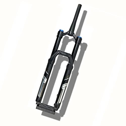 LHHL MTB Luftfedergabel 27,5 29 Zoll XC Gabeln Mountainbike Federgabel Steckachse 15×110 Mm Zugstufeneinstellung Federweg 150 Mm 1-1/2 Tapered Tube Manueller Lockout (Color : Silver, Size : 29)