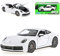 Welly Porsche 911 992 4S Coupe Weiss Neue Generation Ab 2019 1/24 Modell Auto mit individiuellem Wunschkennzeichen