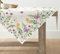 Artoid Mode Blumen Schmetterling Frühling Tischwäsche, Saisonnal Sommer Küche Tisch Dekoration Drinnen Urlaub Party Dekor 85x85 cm