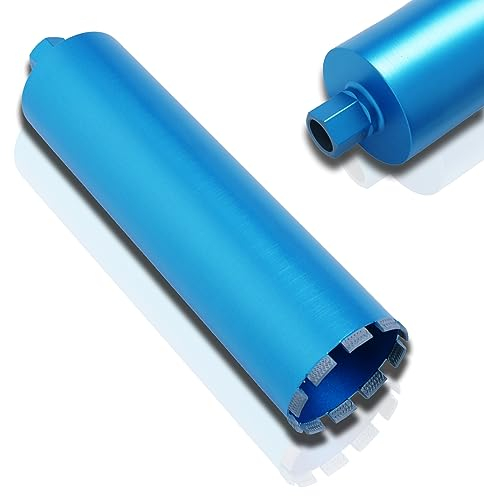 HBKEEN Corona diamantata 1¼ UNC per corona, saldata al laser, 152 mm, lunghezza 450 mm