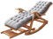 KAZUP Gartenschaukel-Sonnenliege Zero Gravity Lounge Chair | Klappbarer Relaxsessel, Liegestuhl für Wohnzimmer, Balkon, Terrasse, Strand