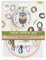 Simply Make Kreuzstich-Set – Igel-Design für Kinder und Erwachsene, einschließlich Reifen, Stickgarn, Stoff und Nadel, perfekt für Erwachsenen-Bastelarbeiten und Anfänger, Starter-Kreuzstich-Bastelset