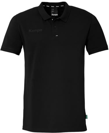 Kempa Herren Prime Shirt Polo, schwarz, 152