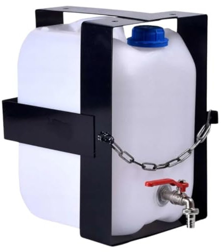 Bidon d'eau 10 l en plastique, réservoir d'eau avec robinet, bidon d'eau potable, réservoir d'eau, bidon en plastique, pour la maison, le jardin, la voiture et le camping, etc. Fermeture étanche