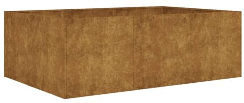 Willood Hochbeet 120x80x40 cm Cortenstahl, Hochbeete aus Stahl für den Anbau von Pflanzen, Gemüse und Kräutern
