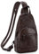 RAVUO Zaino Monospalla Donna, Mini Zainetto Casual Borsa a Tracolla Elegante Sling Backpack Crossbody Bag in Pelle Pu per Sportivo,Viaggi,Escursioni Ciclismo,Caffè