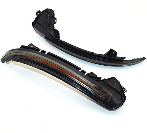 Spiegelblinker，Indicator Rear View 2 Stück Dynamische Umdrehungssignale Licht Passend Für Audi A6 C7 C7.5 RS6 S6 4G 2012-2018 Auto Seitenflügel Rückspiegel Blinker Indikator