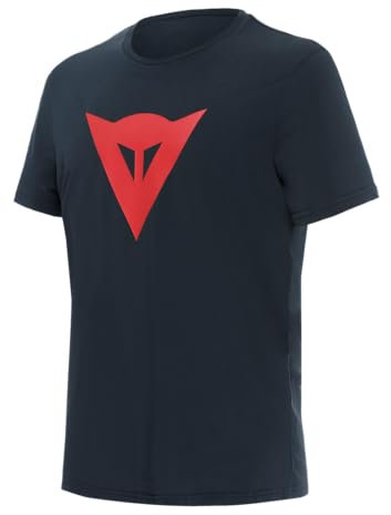 Dainese Hyper Speed Demon T-Shirt col Rond, Carbonio, Large Men's