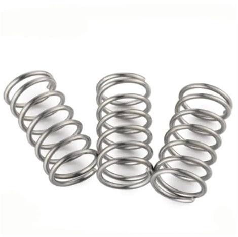DLNTXFDG Micro Petit Ressort de Compression en Acier Inoxydable, 0.4mm, OD 3mm/4mm/5mm/6mm, Longueur 5mm à 50mm, 10 à 20 pièces/lot(25mm,8mm 20pcs)