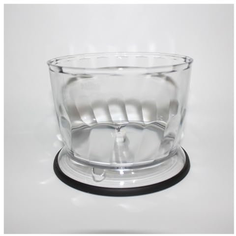 EMDMGJ Multi Functional Cooking Stick 500ml Mixing Cup, Compatible For Braun MQ5025 MQ5035 MQ5045 MQ5235 MQ5245 Blender Chopping Cup Mixing Cup