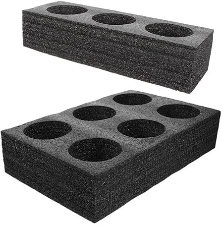 LIFKICH 2stücke Schaumstoff Getränketräger Tray Für Sichere Von Getränken Becherhalter Für Restaurant Für Kaffeebecher Wasserflaschen Und Takeout