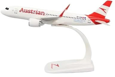 Metallflugzeugmodell Für A320 Neo Austrian Airlines 1/200 Skala A320 ABS Montage Flugzeug Modell Spielzeug Sammlung Display Sammeln Oder Verschenken
