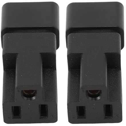 Sxhlseller IEC320 C14 Männlich für NEMA 5 15r Universal Female Energy Adapter Compact Effizient für die Erste Licreira -Kamera First PVC