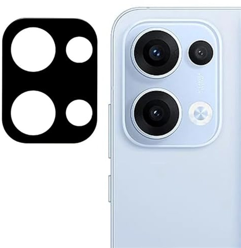 Techsuit Kameraschutzglas für Oppo Reno13 Gehärtetes Glas mit 9H Härte, Kristallklar, Kratzfest, Anti Fingerabdruck, Einfache Installation, Full Camera