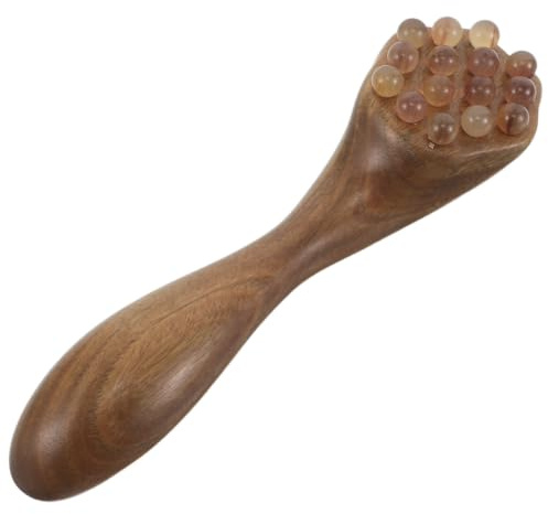 Totority Handmassagegerät und Horn für Gesicht und Augen zur Beruhigung Sensibler Haut und Reduzierung von Dunklen Augenringen für Zuhause und Büro